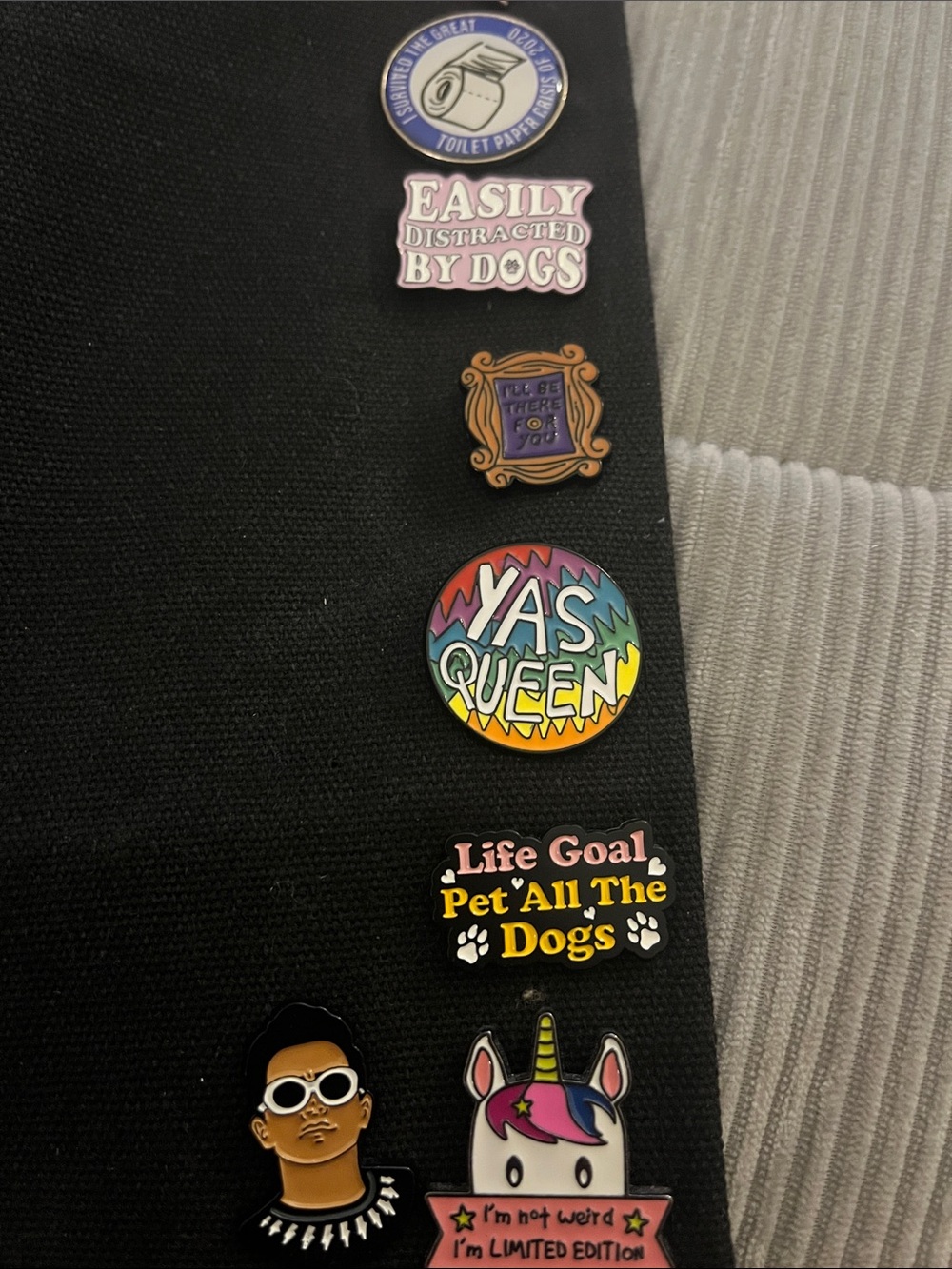 Enamel Pin Set -13 total.